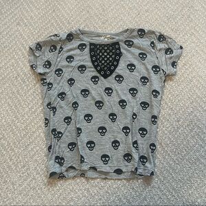 Flowers by Zoe Skull Tee